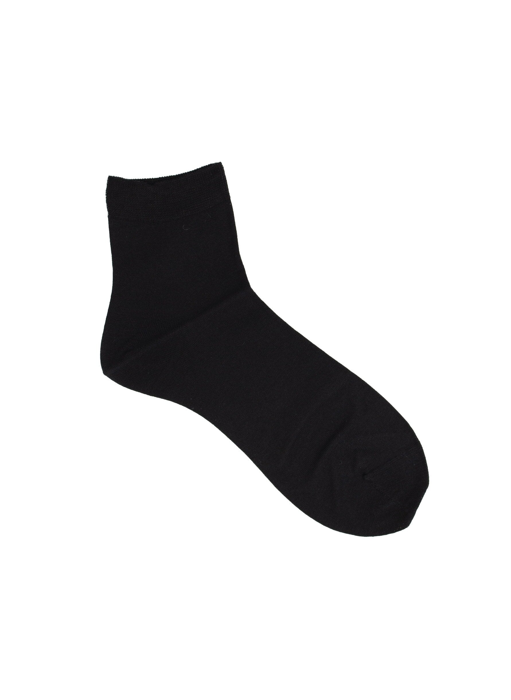 Silk socks black