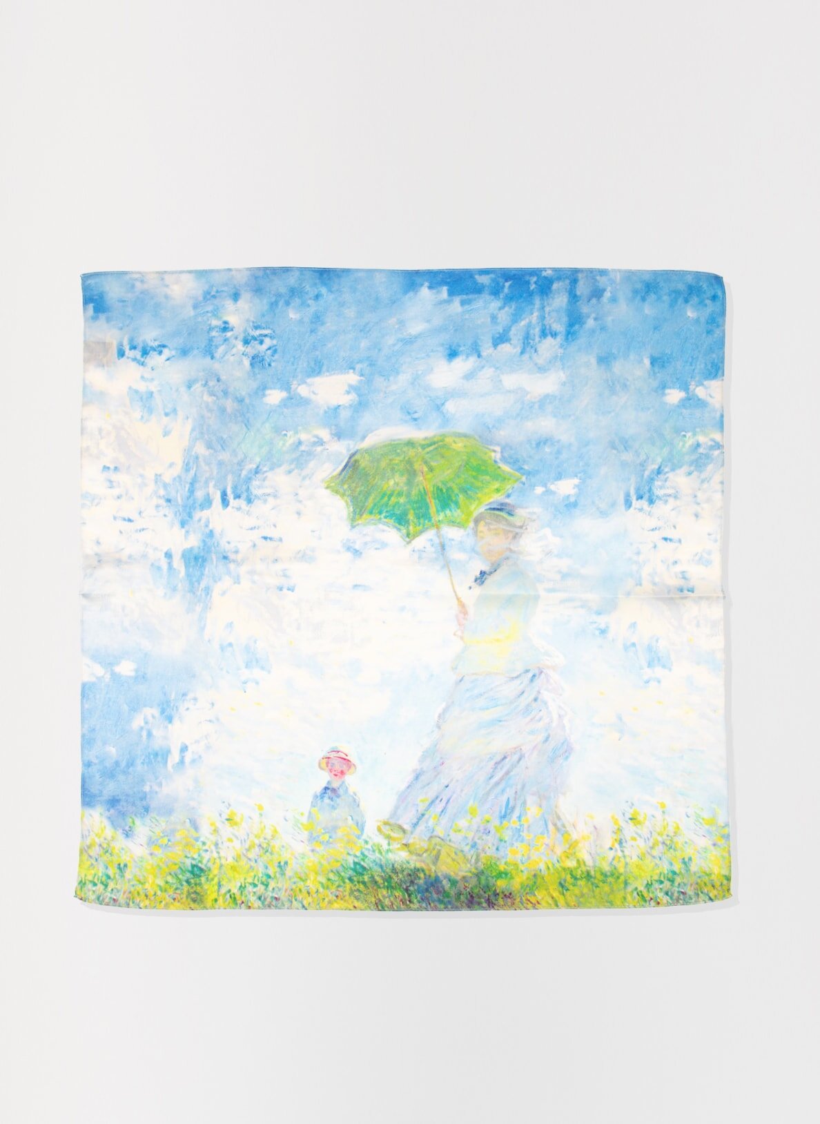 Silk Shawl, Lady With Parasol Monet