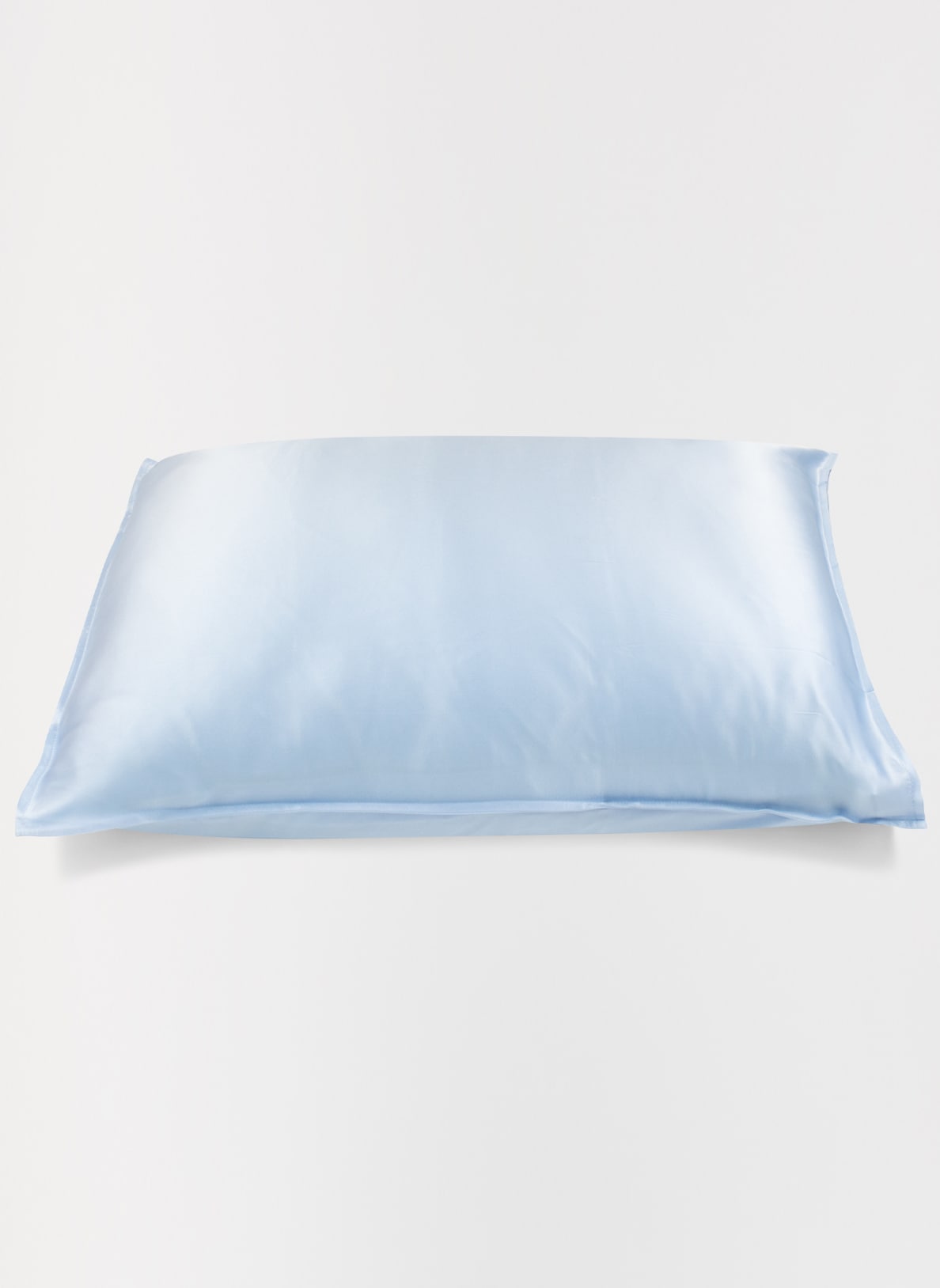 Silk Satin Pillowcase Light Blue