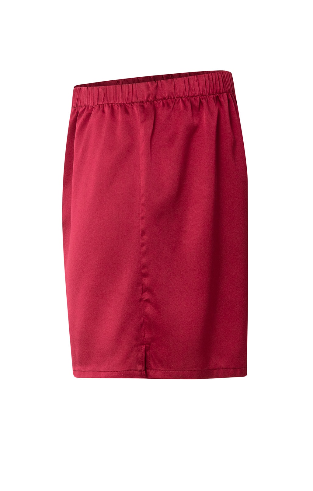 Men's Satin Silk Boxer, Red