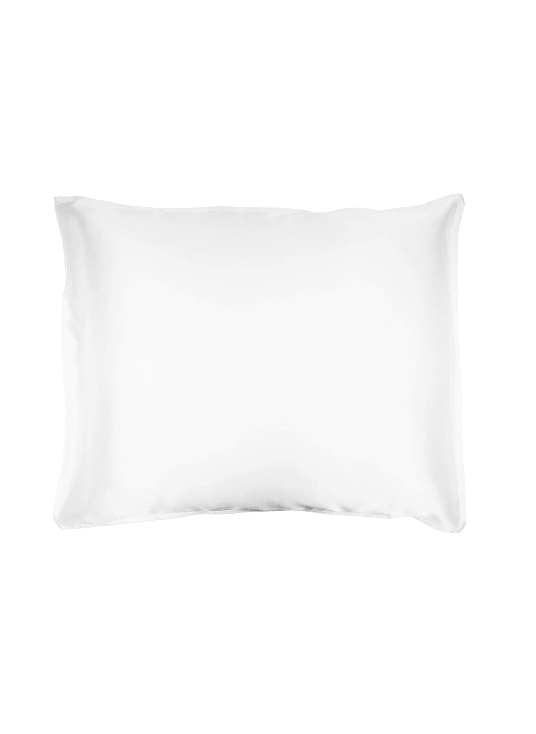 Travel Silk Pillowcase, White