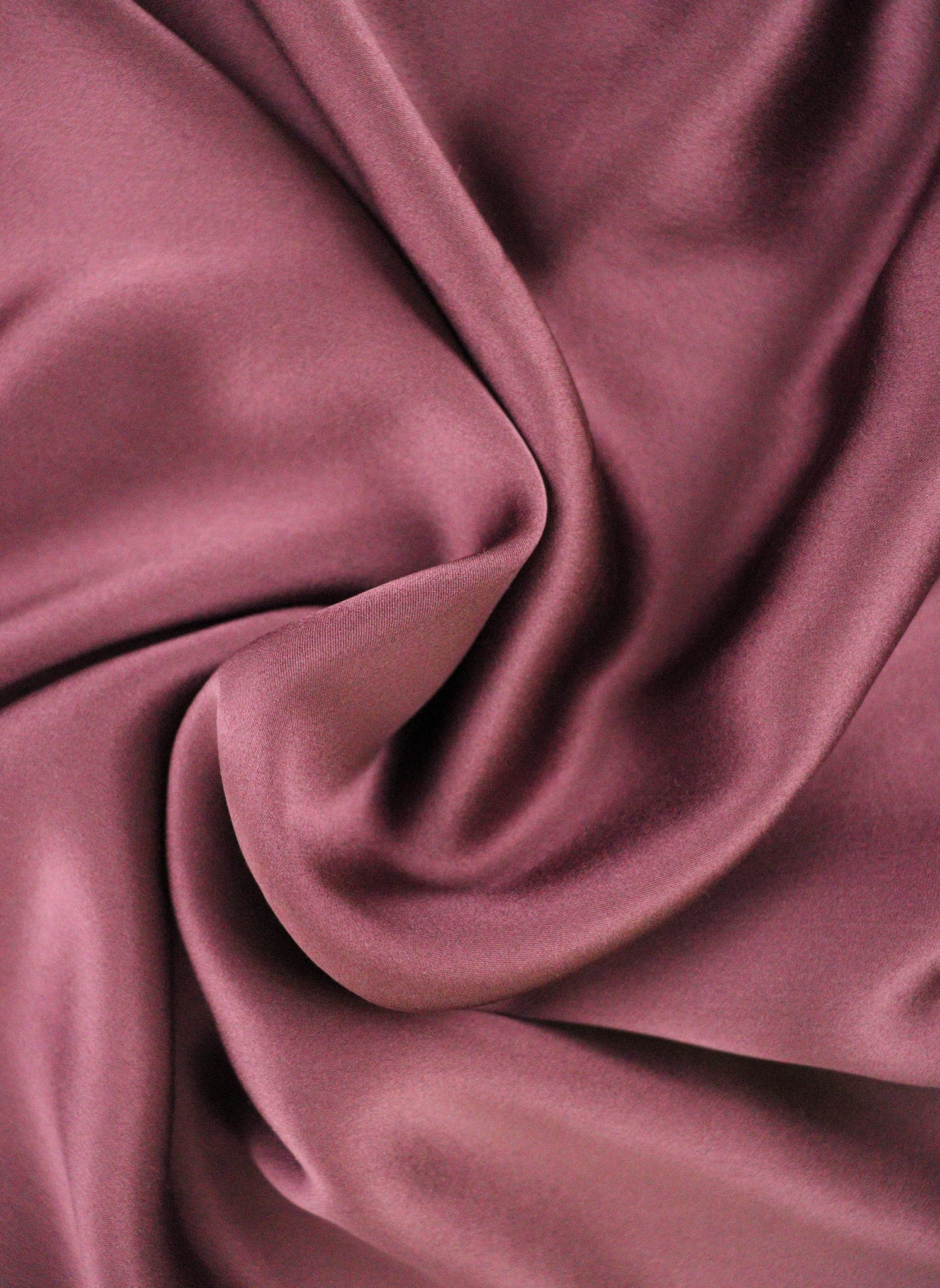 Silk Satin Pillowcase Mauve