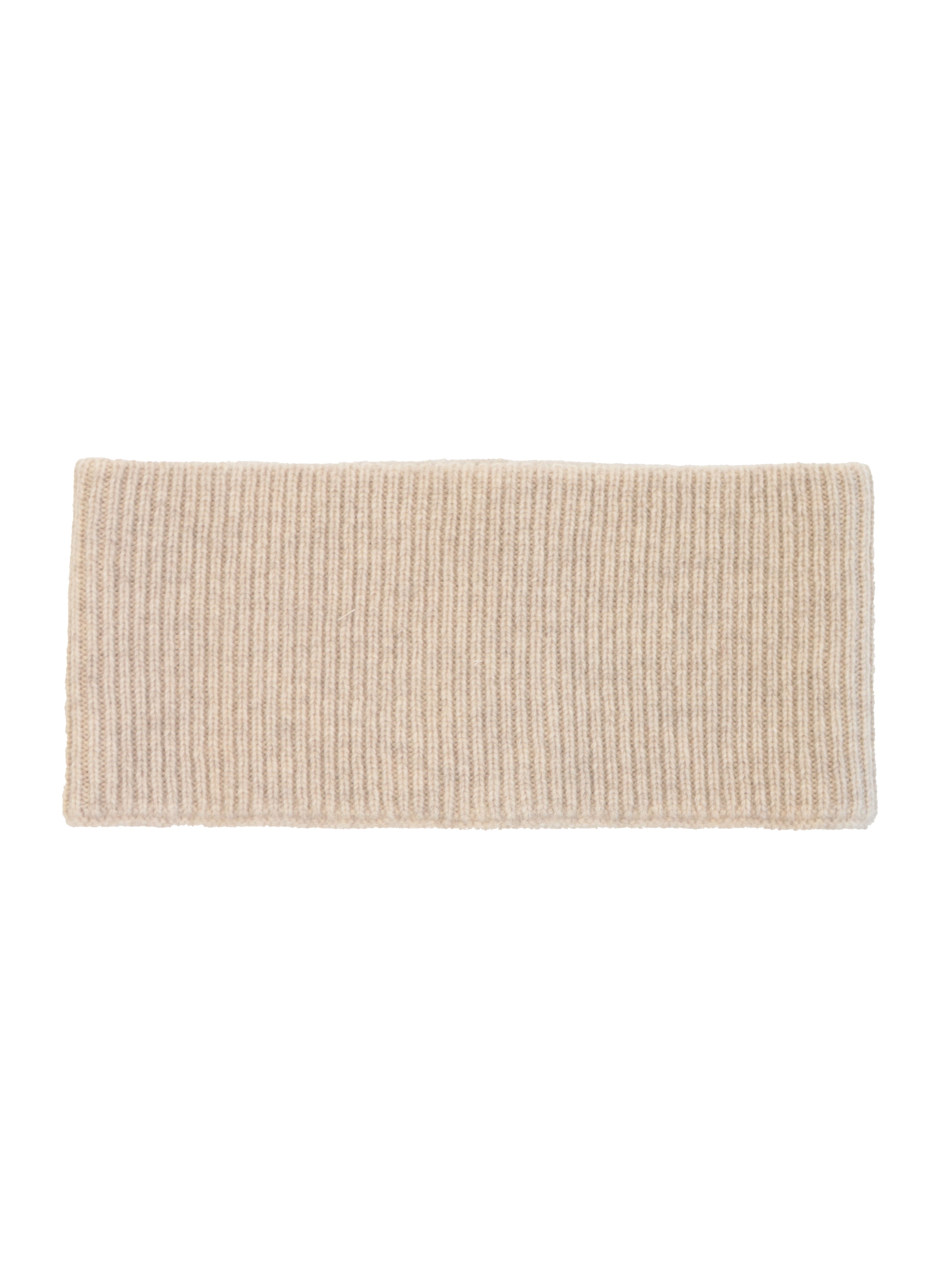 Wool Headband, Beige