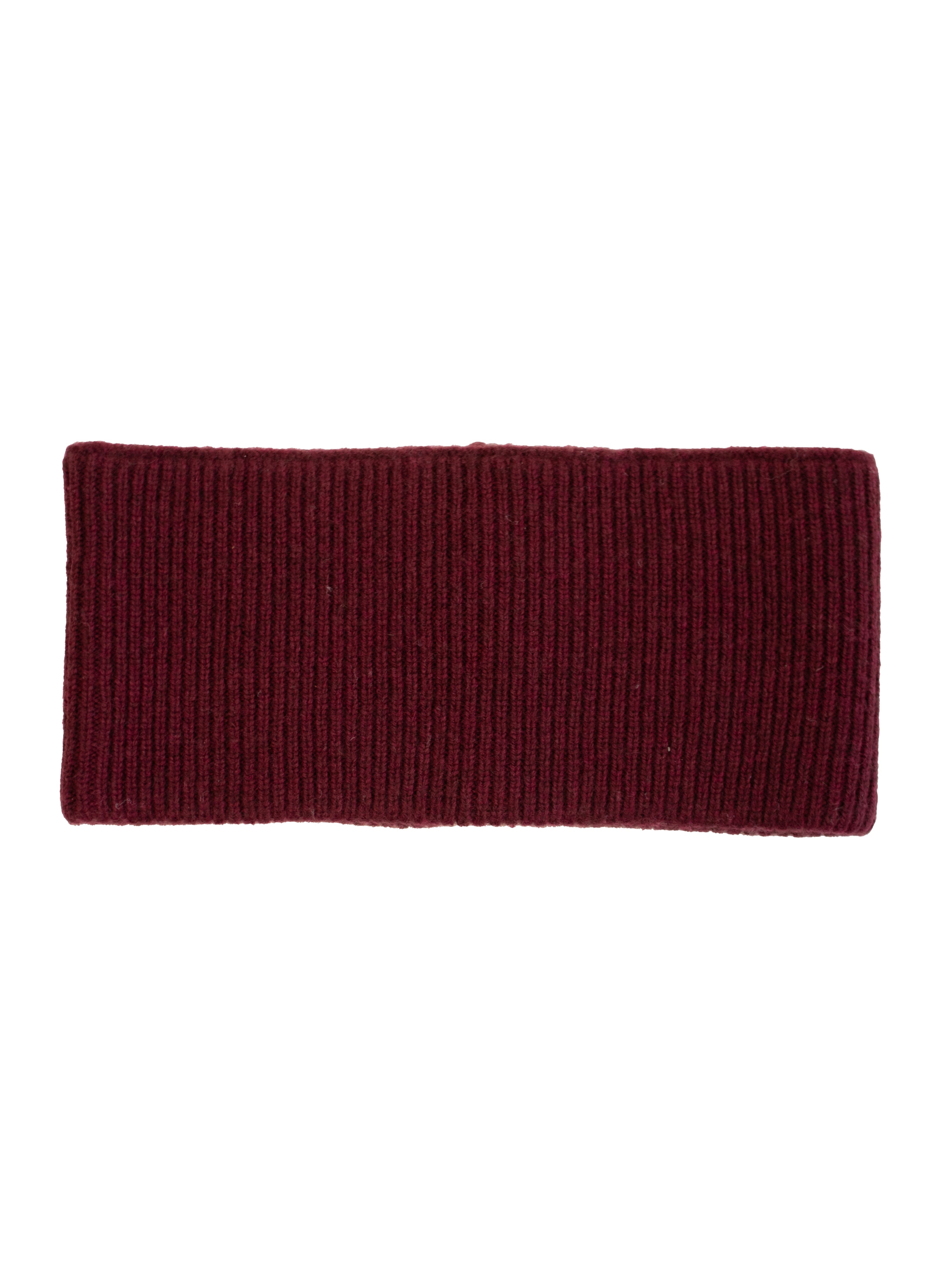 Wool Headband, Winered