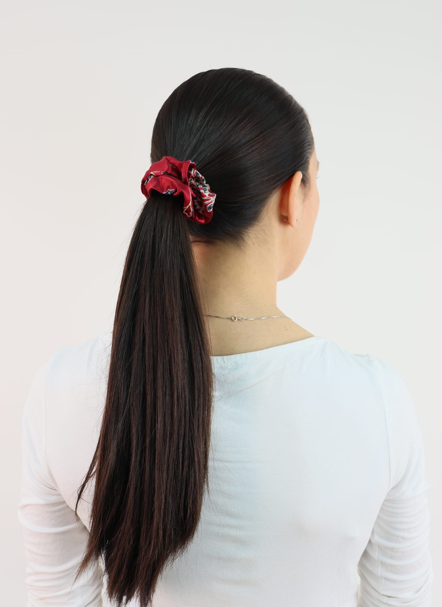 Silk Scrunchie, Enchanted Forest