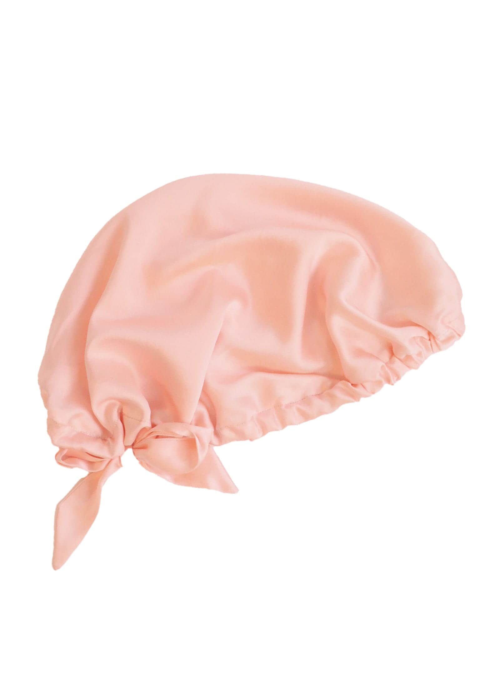 Night Bonnet Silk Satin, Light pink