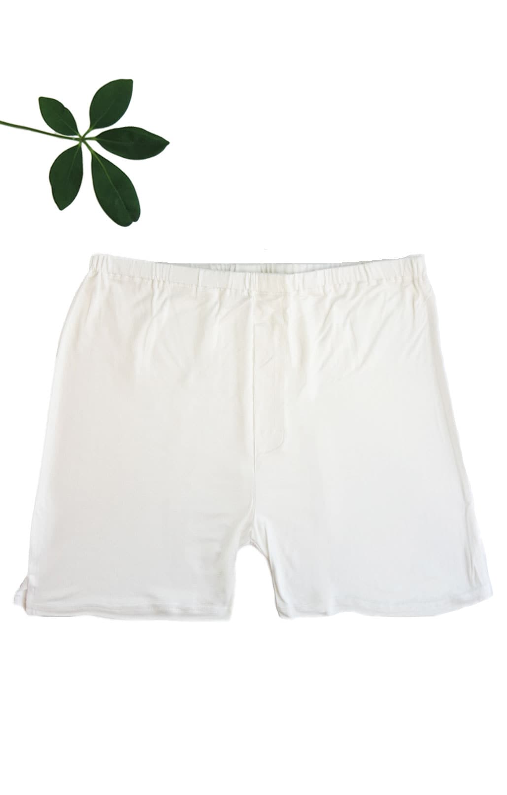 Men's Silk Underpants, White