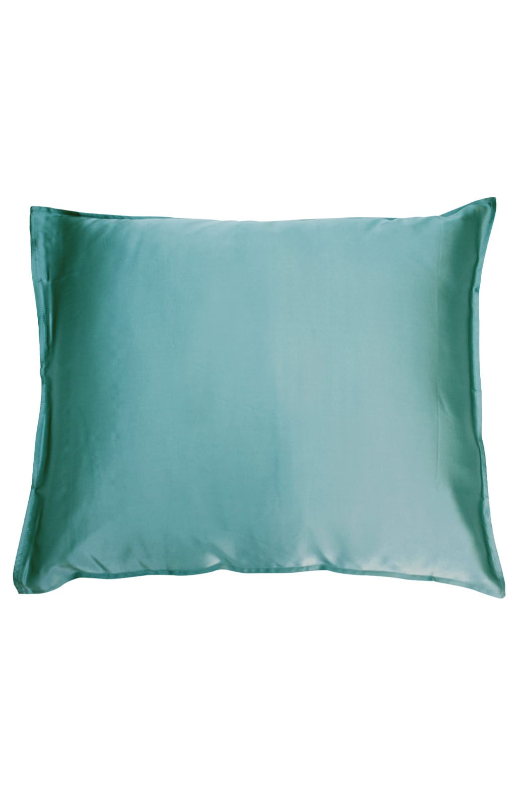 Silk pillowcase, ocean blue
