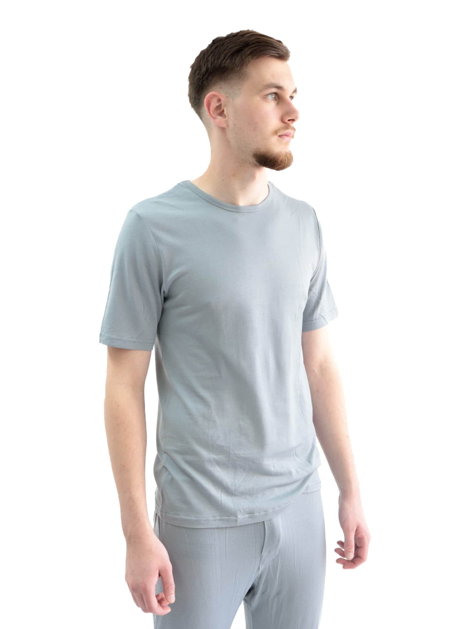 T-shirt Woolsilk, Grey