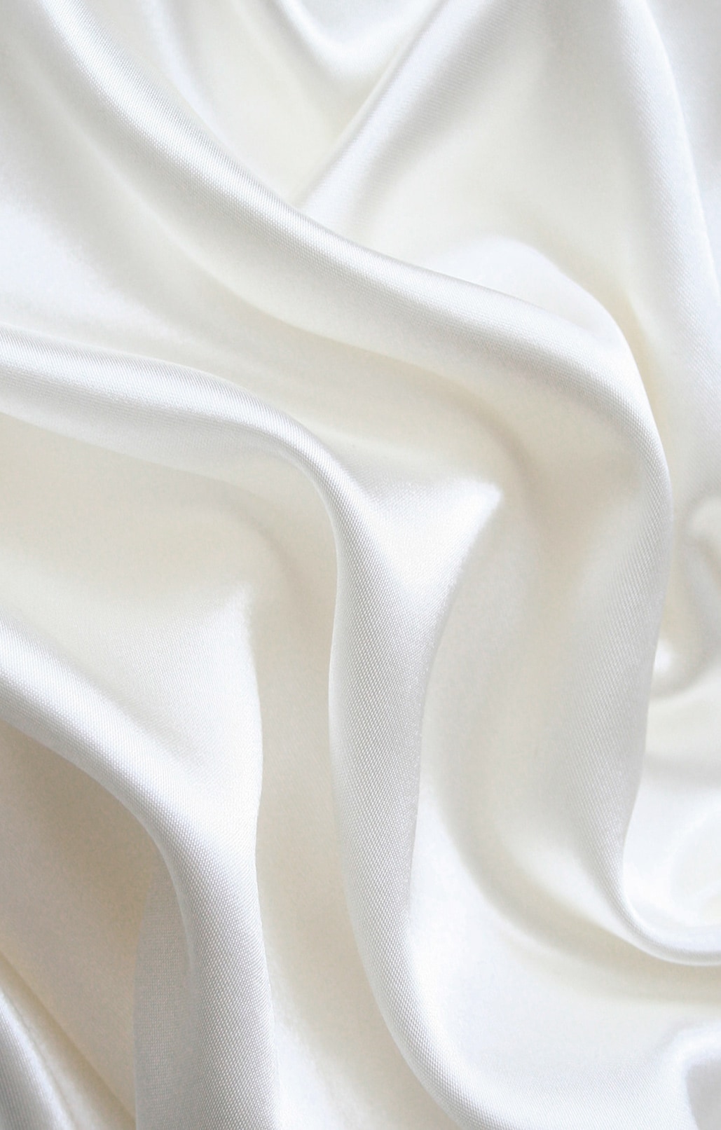 Silk undersheets, white