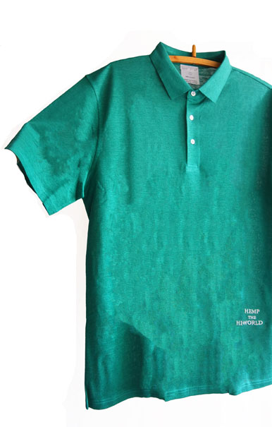 Hemp shirt green