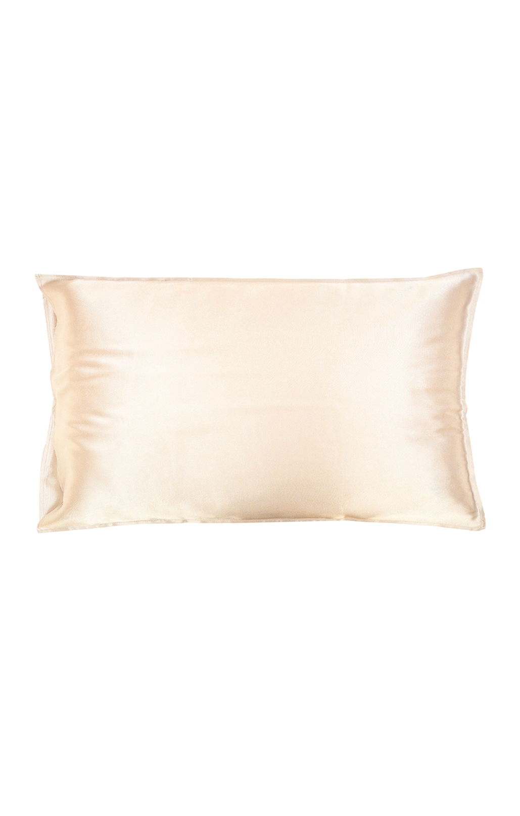 Silk pillowcase, king size, champagne