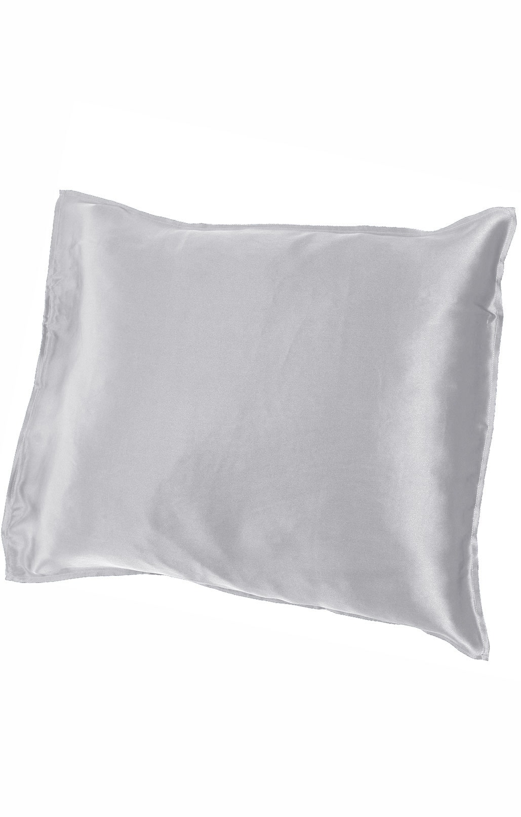 Silk Satin Pillow Case Gray