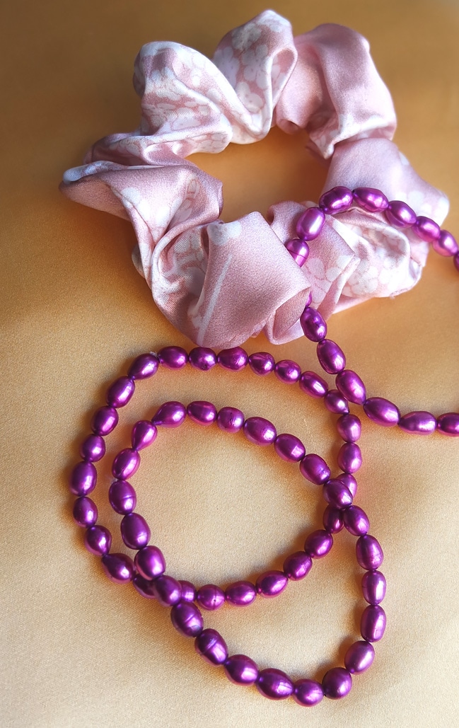 Amethyst, Purple & Lilac Freshwater Pearl Bracelet
