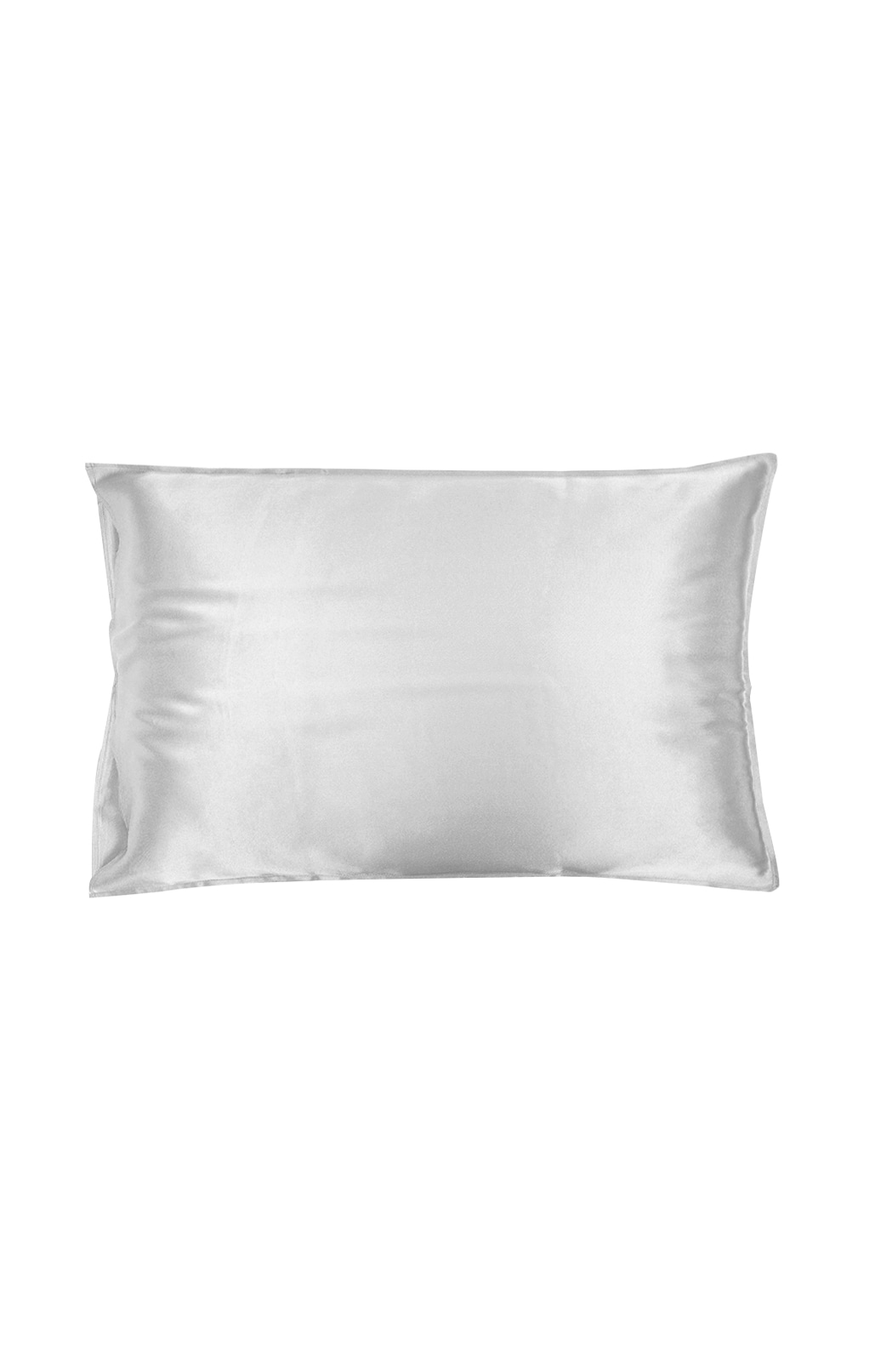 Silk pillowcase queen size grey