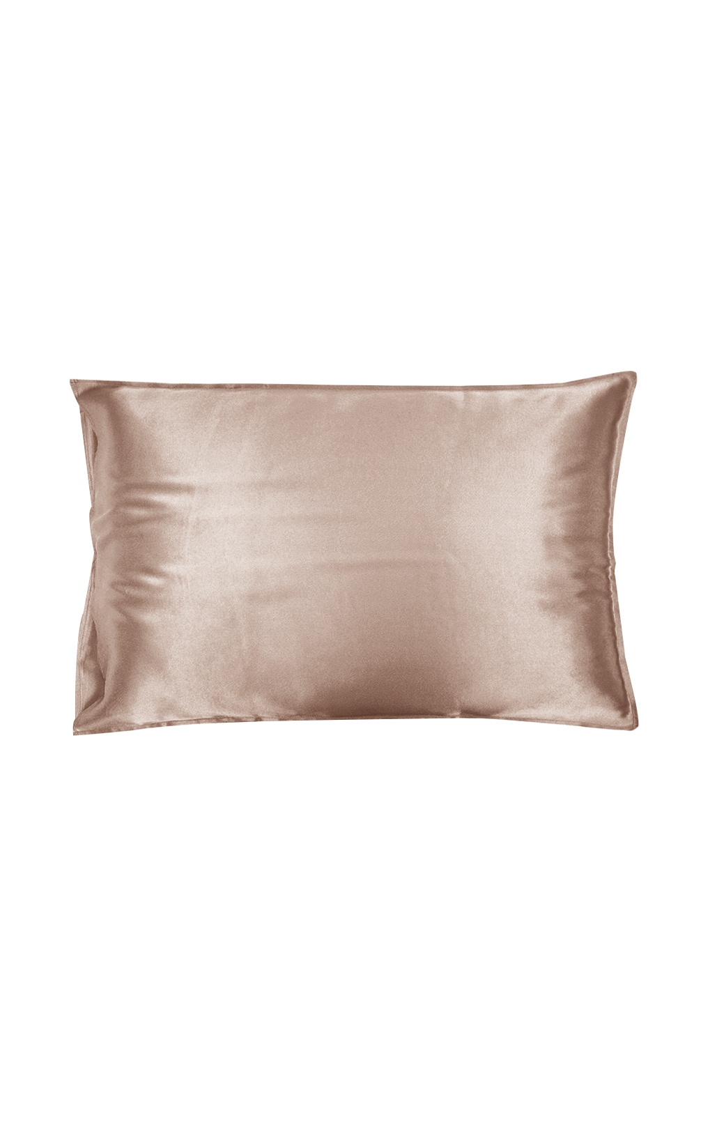 Silk pillowcase queen size taupe