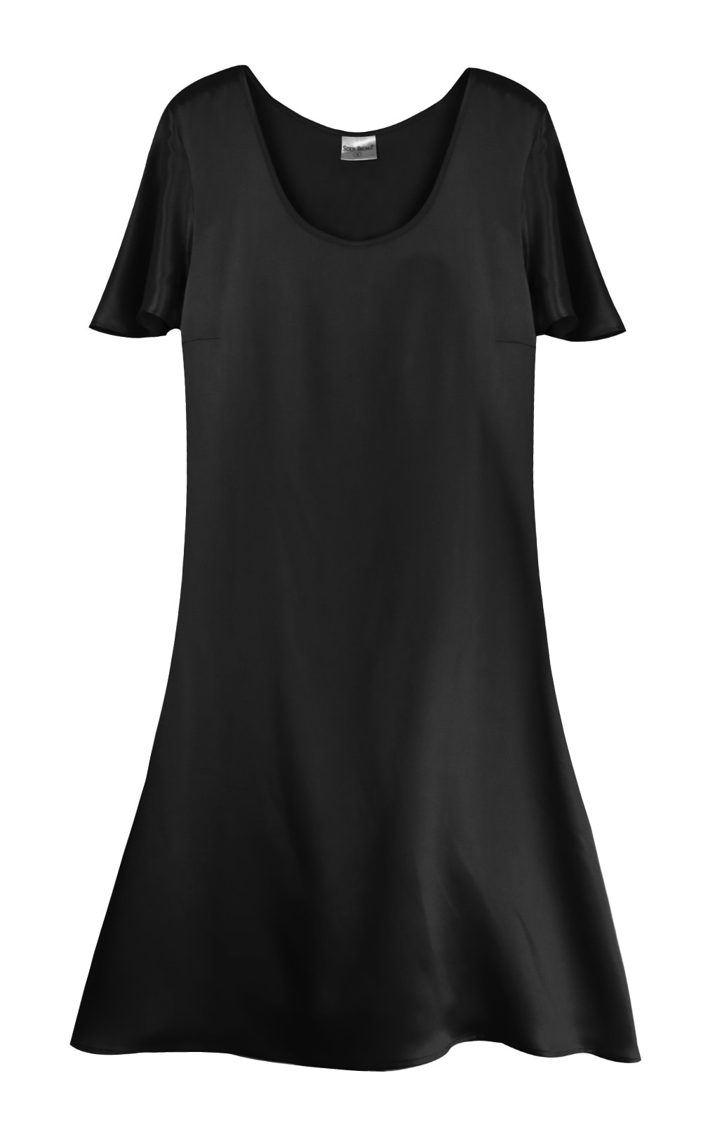 Silk dress Black