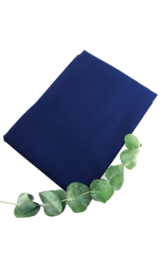 Silk Satin Pillowcase Navy