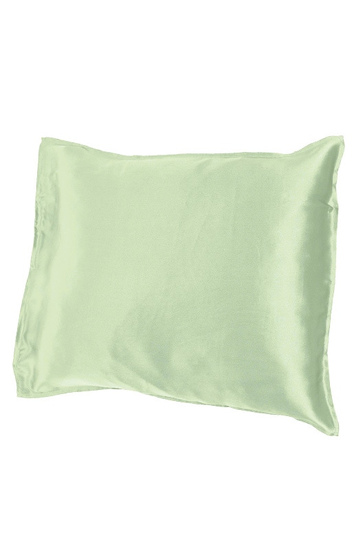 Silk pillowcase, salvia