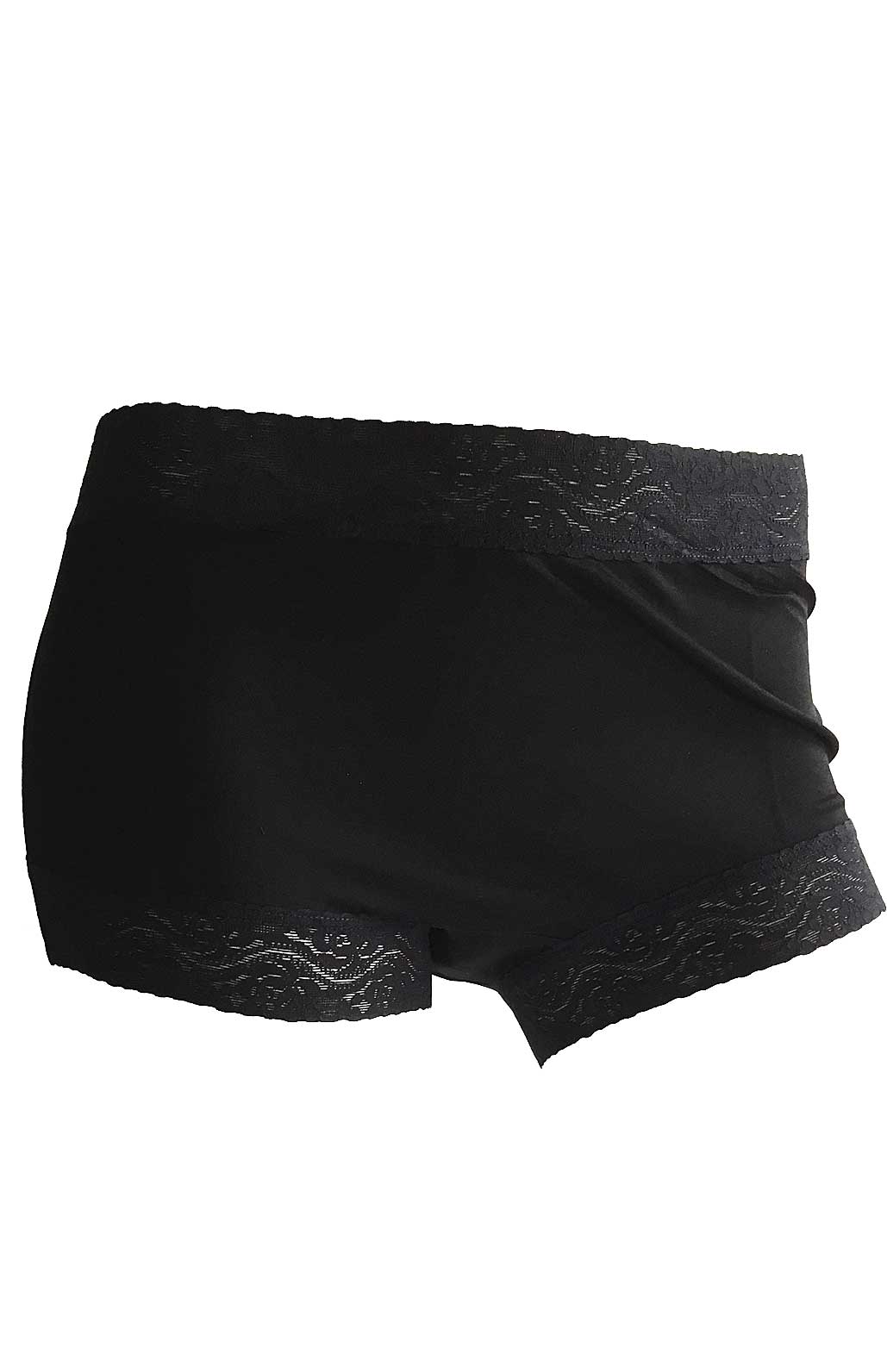 Silk panties black