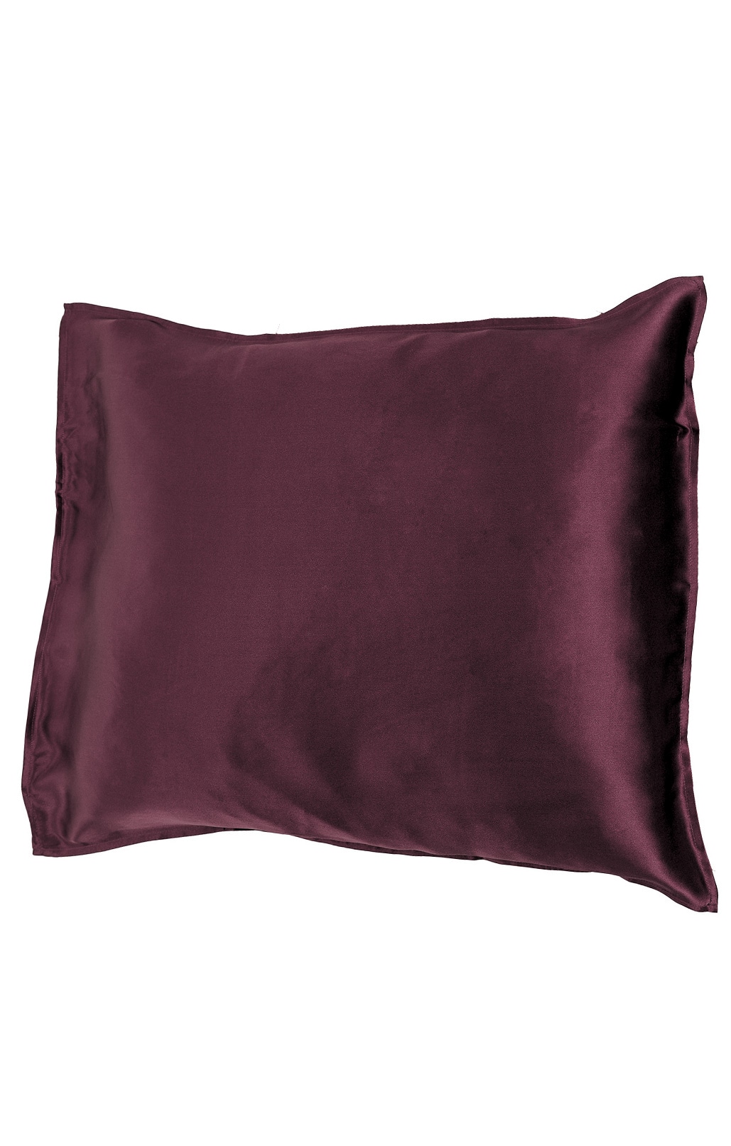 Silk pillowcase, dark purple