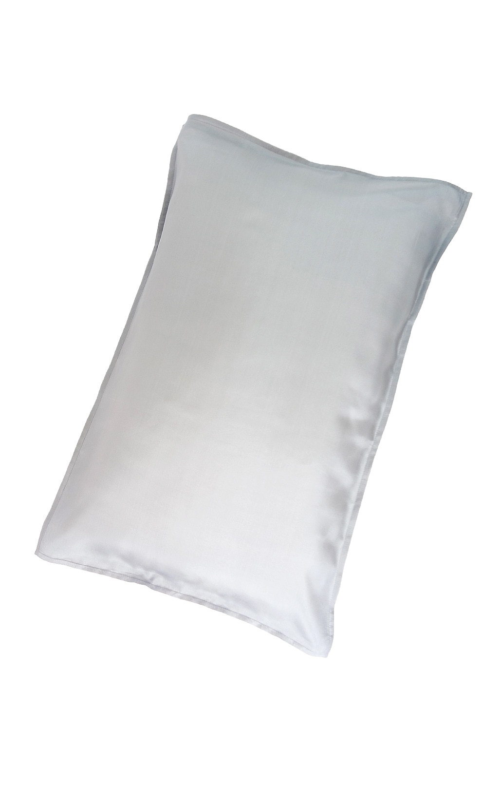 Slim Silk Travel Pillowcase, Grey